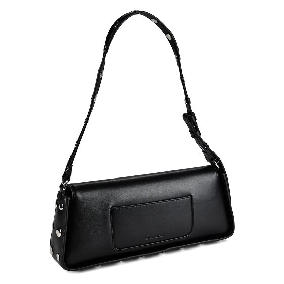 Karl Lagerfeld Signature Borsa a spalla Vera Pelle 32 cm
