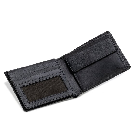 Farmhood Memphis Portafoglio Protezione RFID Pelle 12.5 cm