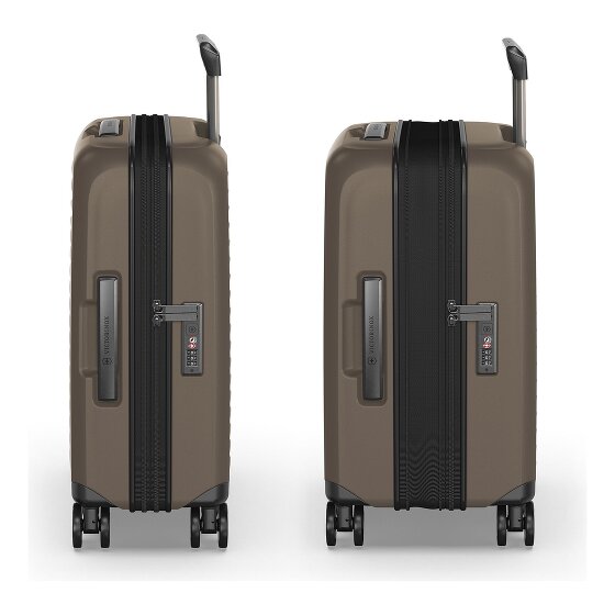 Victorinox Airox Advanced 4 ruote Carrello della cabina S 55 cm Scomparto per laptop con piega di espansione