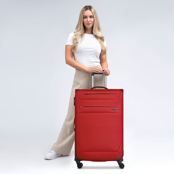 Worldpack Chicago 4 ruote Carrello L 78 cm con piega di espansione