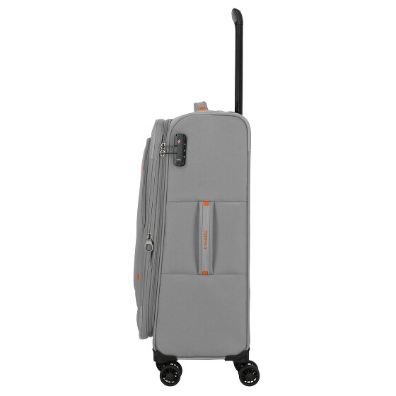 Travelite Umbria 4 ruote Carrello M 67 cm con piega di espansione