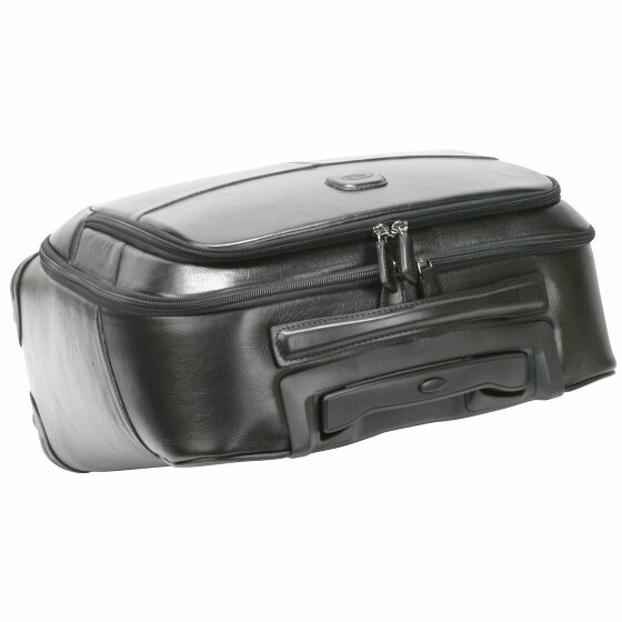 Bric's Life Pelle Trolley business a 4 ruote in pelle 43 cm Scomparto per laptop