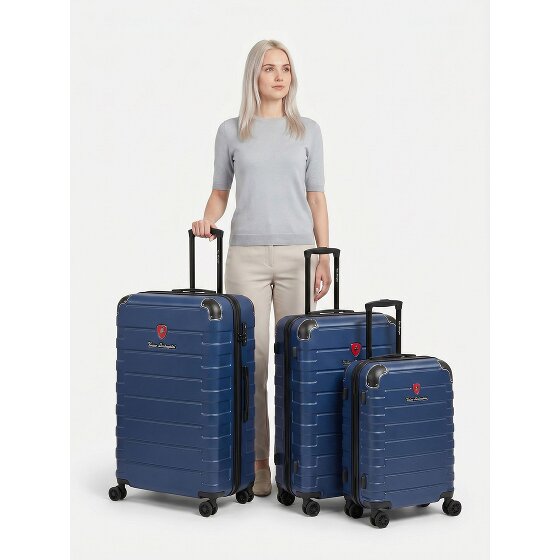 Tonino Lamborghini Tonino Lamborghini Milano Carrello 3-SET con piega elastica e Trolley XL