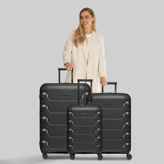 Smartbox Edition 01 4 ruote Set di valigie 3 pezzi con piega di espansione