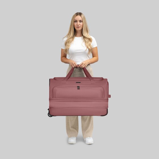 Redolz Duffle Essentials Borsa da viaggio a 2 ruote 70 cm L con patta di espansione Redolz Duffle Essentials Borsa da viaggio a 2 ruote 70 cm L con patta di espansione