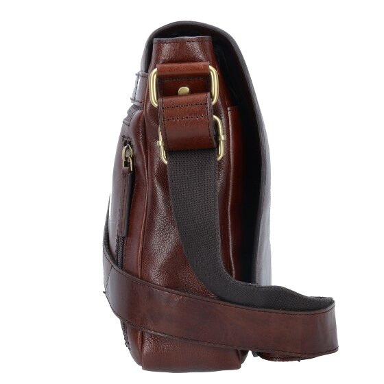 Leonhard Heyden Cambridge Messenger in pelle 32 cm Scomparto per laptop