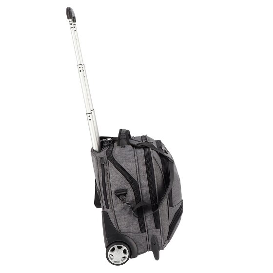 Dermata 2 ruote Carrello business 44 cm Scomparto per laptop