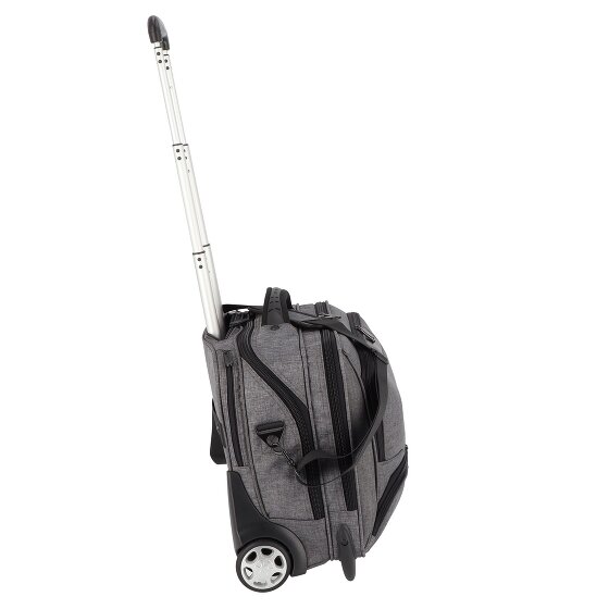 Dermata 2 ruote Carrello business 44 cm Scomparto per laptop