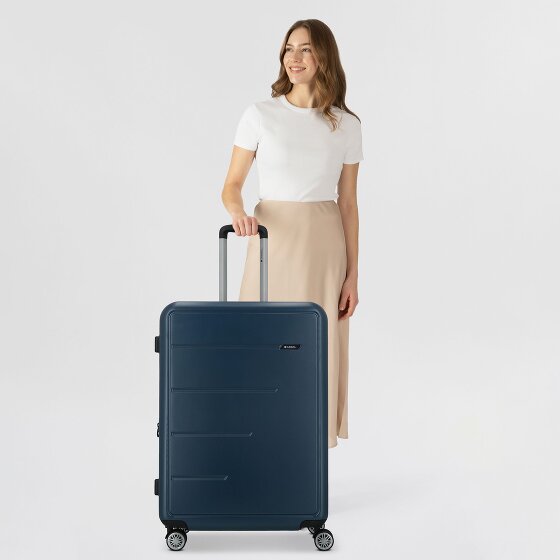 Gabol Future Plus 4 ruote Carrello 74 cm con piega di espansione