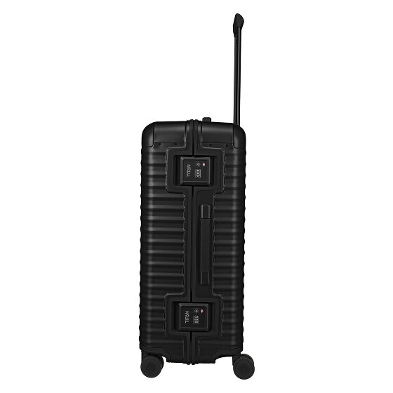 Titan Carrello Eternity a 4 ruote in Alluminio, 75 cm