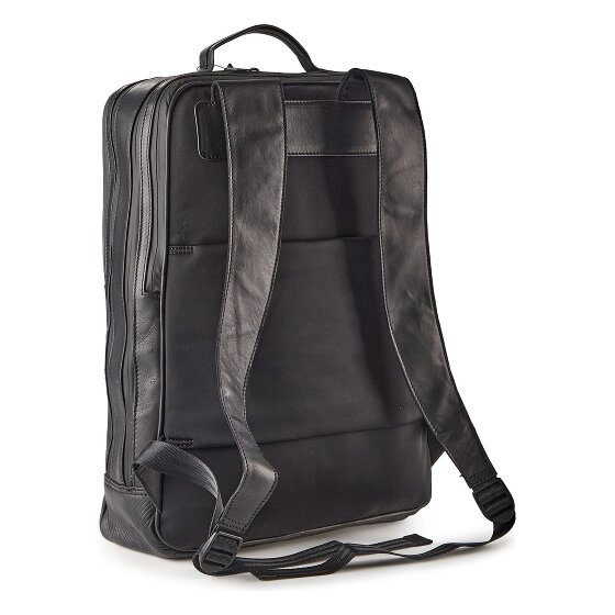 Harbour 2nd City Lights Zaino da giorno Vera Pelle 44 cm Vano porta PC