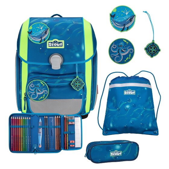 Scout Genius Set di borse per la scuola 4 pezzi