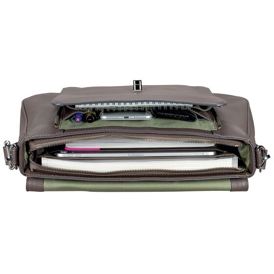 Leonhard Heyden Nizza Valigetta Pelle 39 cm Scomparto per laptop