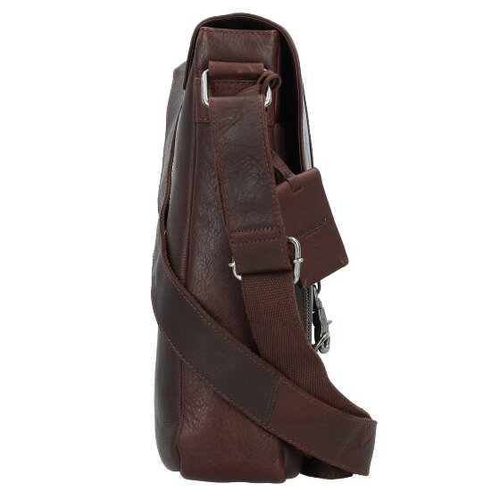 Burkely Messenger in pelle antica Avery 28 cm