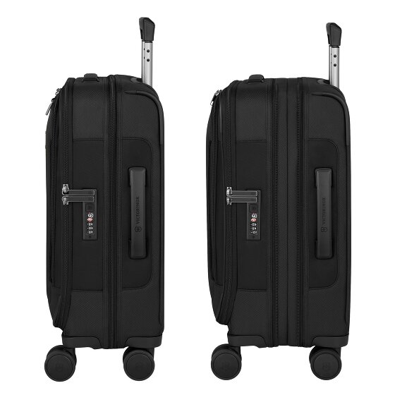 Victorinox Werks Traveler 7.0 4 ruote Carrello della cabina 55 cm Scomparto per laptop con piega di espansione