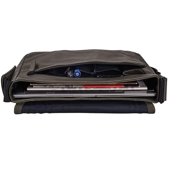 Leonhard Heyden Aia Messenger in pelle 31 cm