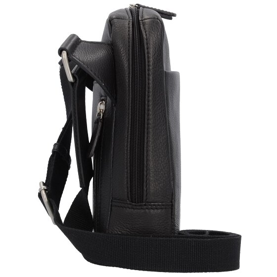 Leonhard Heyden Berlin Borsa a tracolla in pelle 21 cm