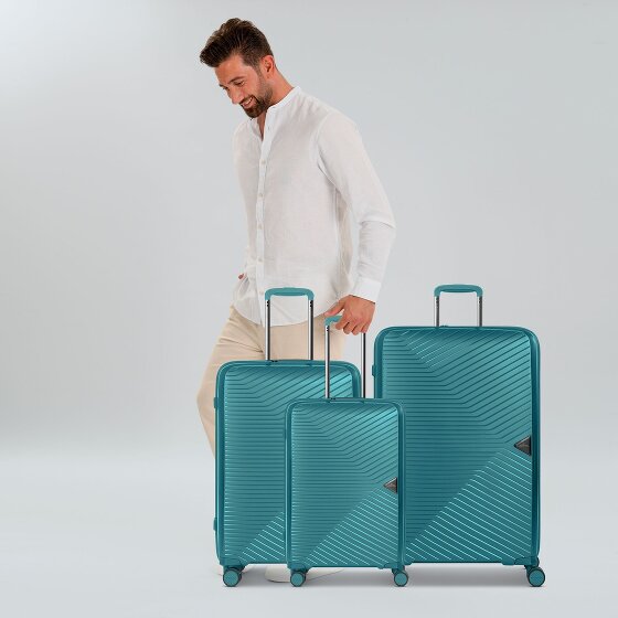 March15 Trading Gotthard Edition 4 ruote Set di valigie 3 pezzi