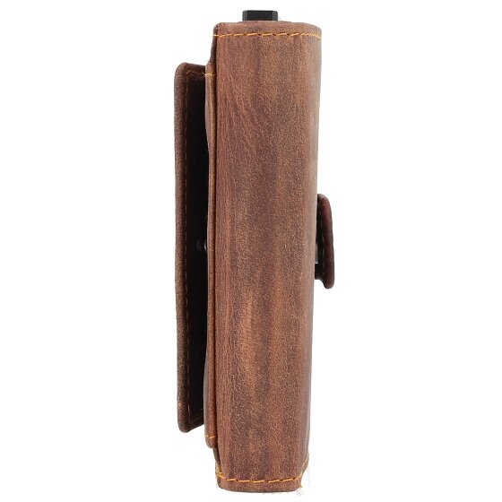 Greenburry Portafoglio originale vintage RFID in pelle 8 cm