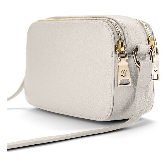 Lazarotti Bologna Borsa a tracolla in pelle Borsa per fotocamera in pelle con doppia zip 18 cm