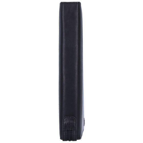 Greenland Nature Cartella ad anelli in nappa nera 33 cm