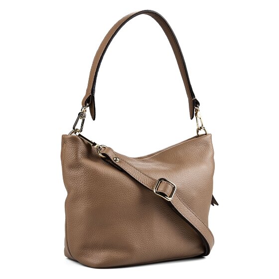 abro Ebony Borsa a spalla Vera Pelle 30 cm