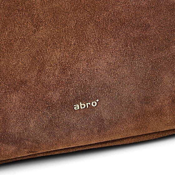 abro Ebony Borsa a spalla Vera Pelle 39 cm