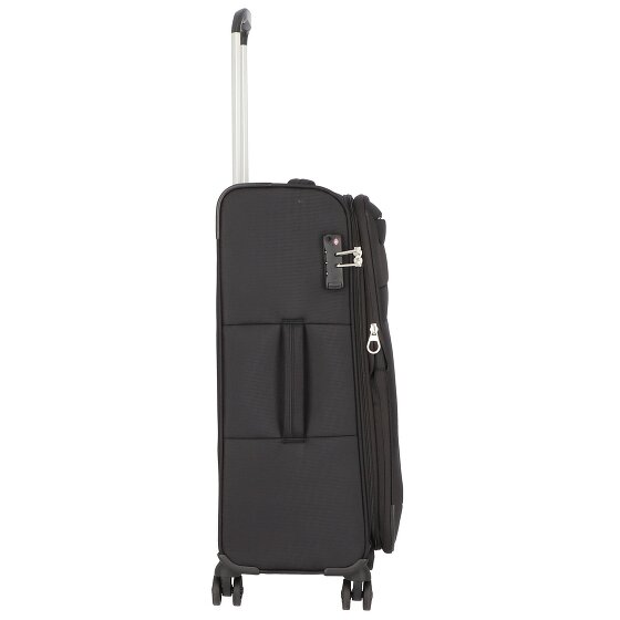 Worldpack Dublin 4 ruote Set di valigie 3 pezzi con piega di espansione