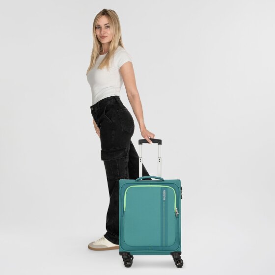 American Tourister Sea Seeker 4 ruote Carrello della cabina 55 cm