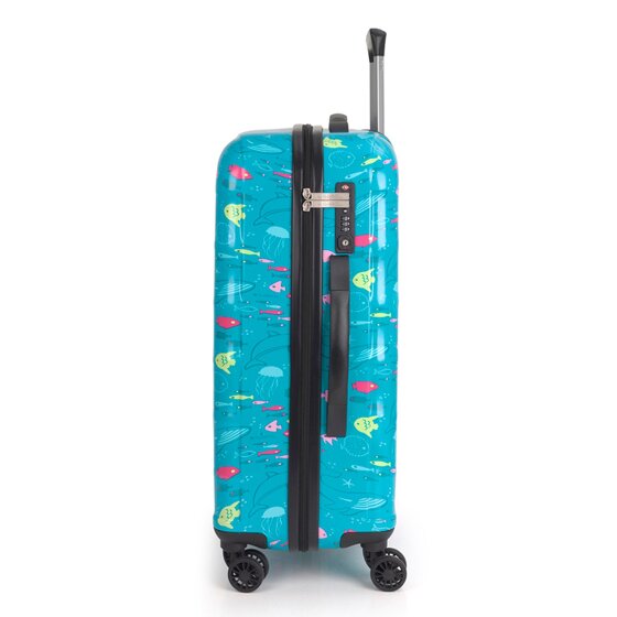 Gabol Acqua 4 ruote Carrello M 66 cm