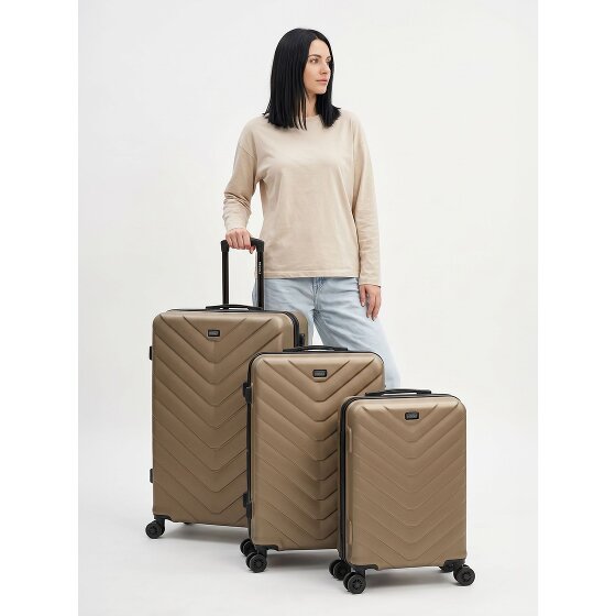 Redolz Essentials 07 3-SET 4 ruote Set di valigie 3 pezzi