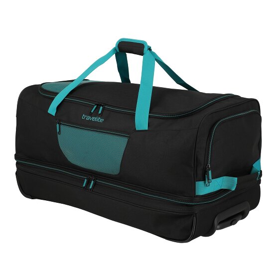 Travelite Basics 2 ruote Borsa da viaggio 70 cm con piega di espansione Travelite Basics 2 ruote Borsa da viaggio 70 cm con piega di espansione