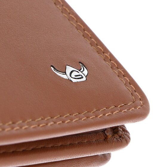 Golden Head Polo Portafoglio Protezione RFID Vera Pelle 12.5 cm