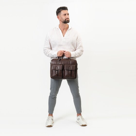 Farmhood Memphis Valigetta Pelle 39 cm Scomparto per laptop