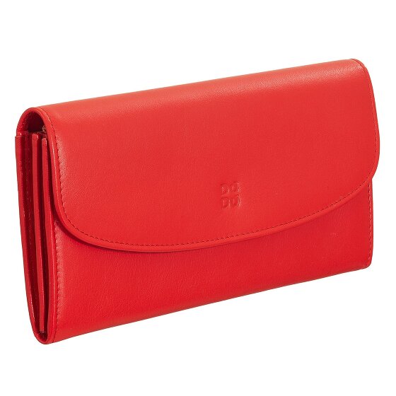 DuDu Portafoglio Gandia colorato in pelle RFID 19 cm