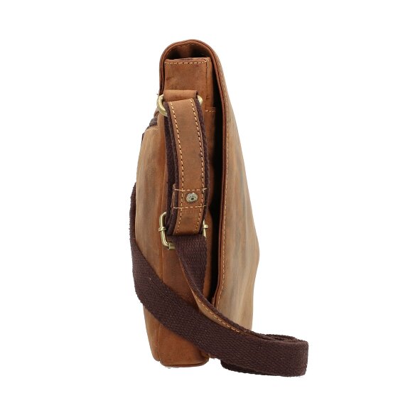 Greenburry Borsa a tracolla vintage in pelle 23 cm