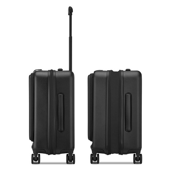 Roncato Florence Trolley da cabina a 4 ruote da 55 cm con scomparto per computer portatile a espansione