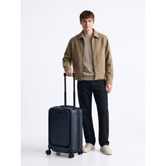 Police London 4 ruote Trolley cabina 55 cm Vano porta PC espandibile