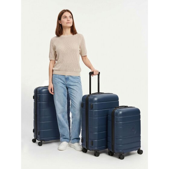 Redolz Essentials 11 4 ruote Set di valigie 3 pezzi con piega di espansione