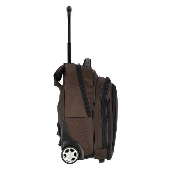 Dermata 2 ruote Zaino trolley 47.5 cm Scomparto per laptop