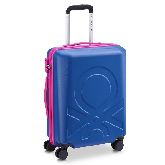 Delsey Paris x United Colors of Benetton Fabrica Carrello da cabina a 4 ruote 55 cm