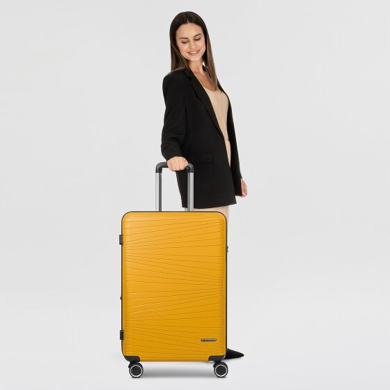 Franky Dallas 3.0 Carrello a 4 ruote M 65 cm con piega elastica