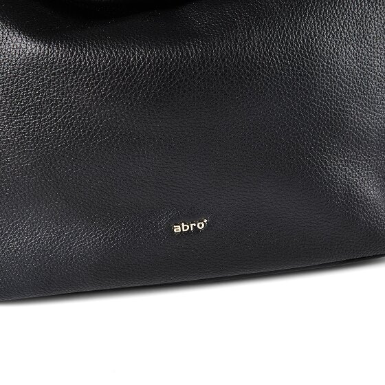 abro Ebony Borsa a spalla Vera Pelle 39 cm