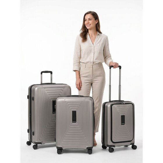 Redolz Essentials 14 4 ruote Set di valigie 3 pezzi espandibile