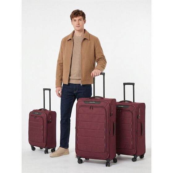 Travelite Skaii 4 ruote Set di valigie 3 pezzi espandibile