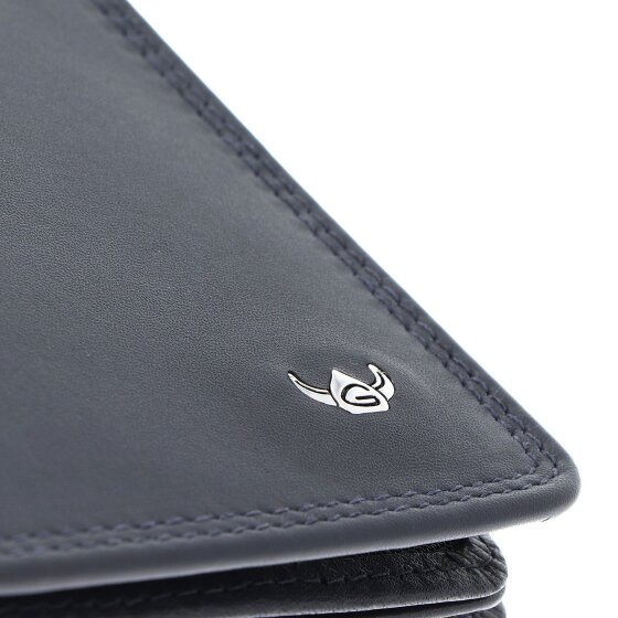 Golden Head Polo Identity Card Case RFID in pelle 9 cm