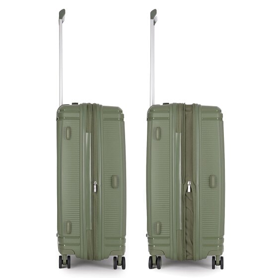 Stratic Straw T 4 ruote Carrello M 67 cm con piega di espansione