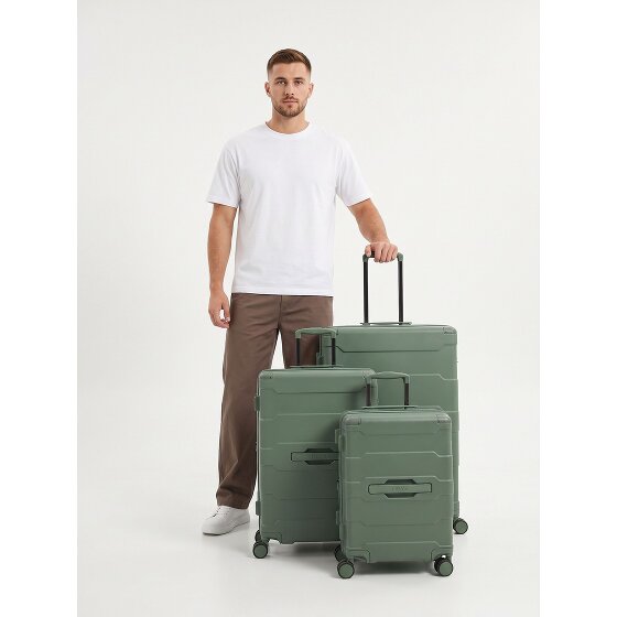 Heys ReNew 4 ruote Set di valigie 3 pezzi espandibile