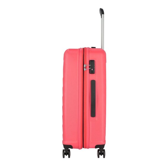 American Tourister Summer Square 4 ruote Carrello 67 cm con piega di espansione
