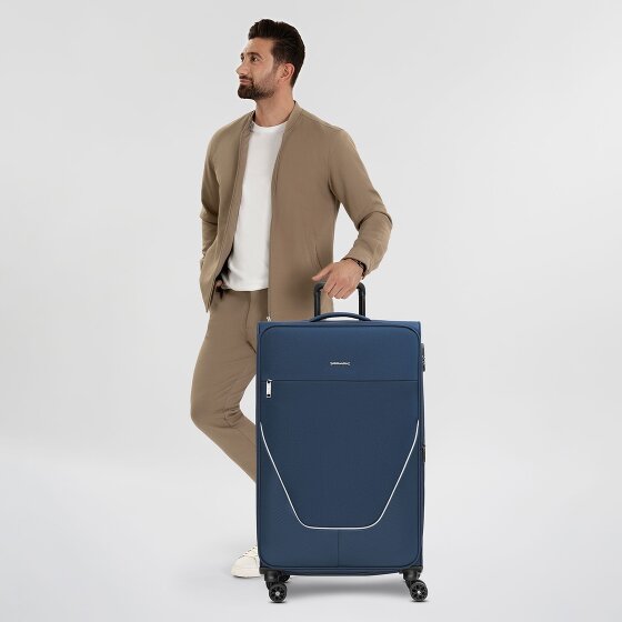 Stratic taska Trolley a 4 ruote L 76 cm con piega a espansione